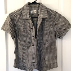Villager Sport short sleeve denim jacket S